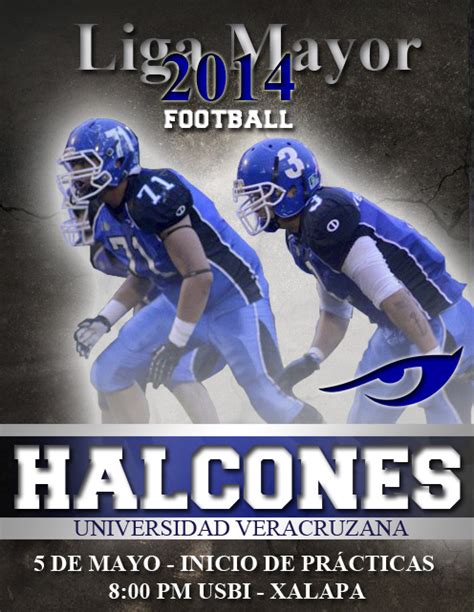 Inicio Liga Mayor 2014 Halcones UV Football Americano