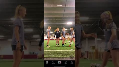 Training For Soccer Tik Tok Girls YouTube