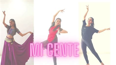 Mi Gente Indian Raga Carnatic Mix Fusion Dance Choreography All