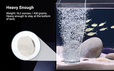 Amazon Hygger Air Stones For Aquariums Transparent Acrylic Fish