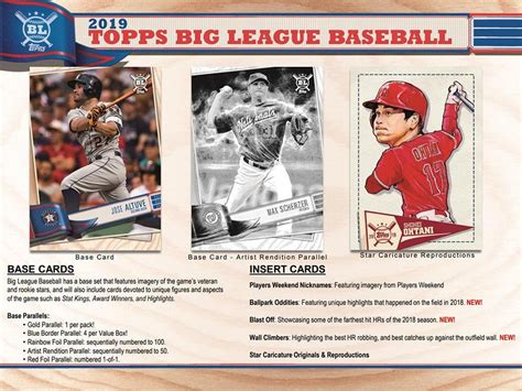 2019 Topps Big League Baseball Hobby Box Breakaway Sports Cards