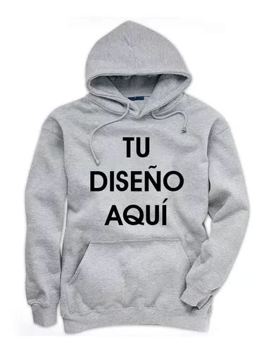 10 Sudaderas Personalizadas Frente Y Vuelta Varias Tallas