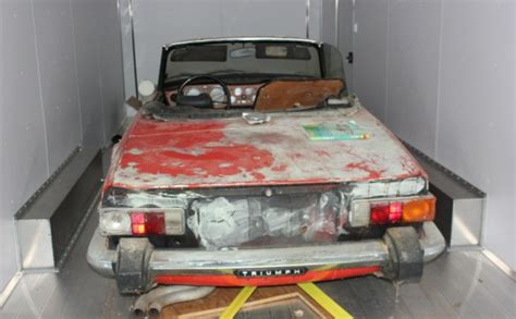 Wax On Wax Off 1976 Tr6 Garage Find Barn Finds