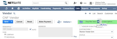 Easily Upload Files To NetSuite Using File Drag And Drop RSM