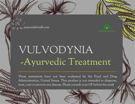 VULVODYNIA- Ayurvedic Treatment, Diet, Exercises, Research Papers, Yoga ...