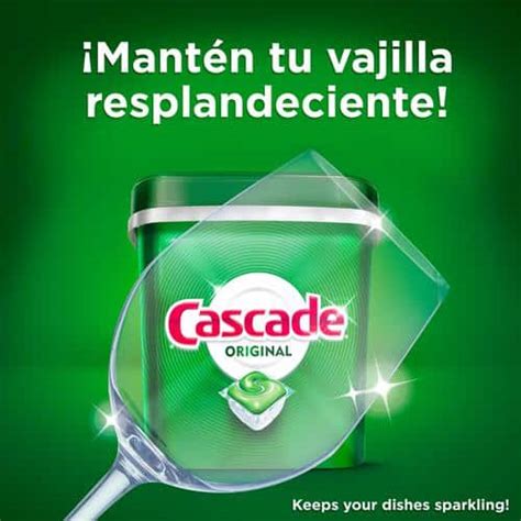 Cascade Platinum Detergente para Lavavajillas en Cápsulas 92 Unidades