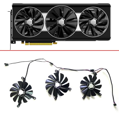 Nuevo Ventilador De Refrigeración Para Xfx Radeon Rx 5700 Xt Thicc Iii Ultra 3 Ventilador De