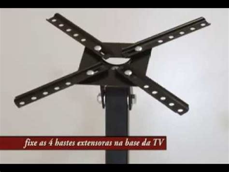 Suporte De Parede Para Tv Brasforma Sbrp Youtube