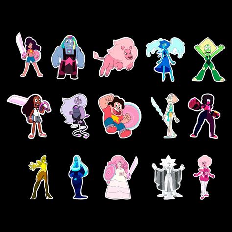 Steven Universe Sticker Set Etsy