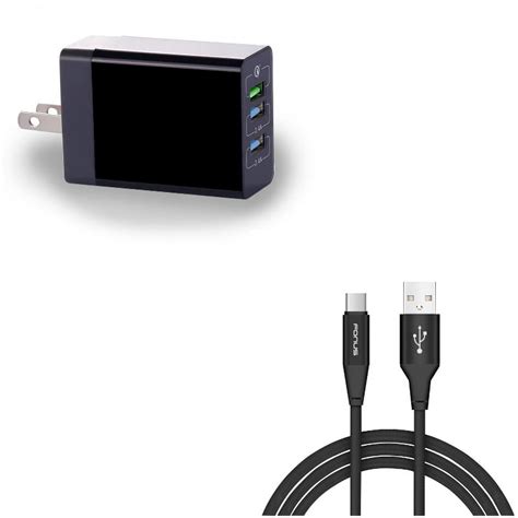 Type-C 10ft USB Cable w 34W Home Charger for Google Pixel 6/Pro