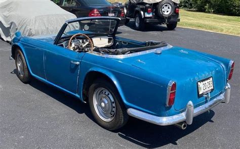 1962 TR4 Rear Left Barn Finds