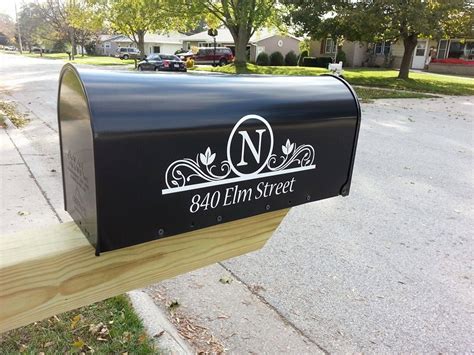 Vinyl Mailbox Decal Set Designs To Choose From