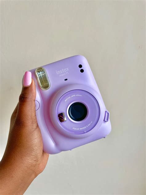 Fujifilm Purple Polaroid Camera