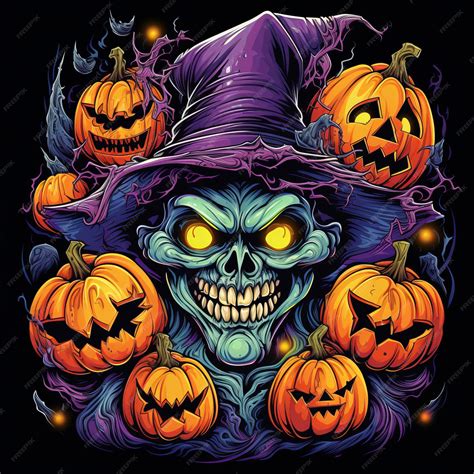 Premium AI Image | Goblin's Inferno A Vibrant Line Art Tribute with