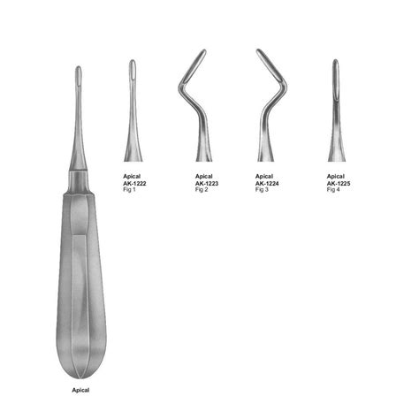 Apical Root Elevators Akhyar Surgical