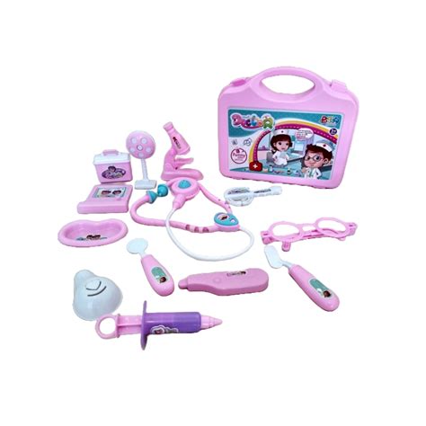 Conjunto Kit Maleta Infantil De M Dico Enfermeira Doutora Para Menina