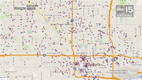 Map Do You Live Near A Valley Sex Offender Abc Arizona