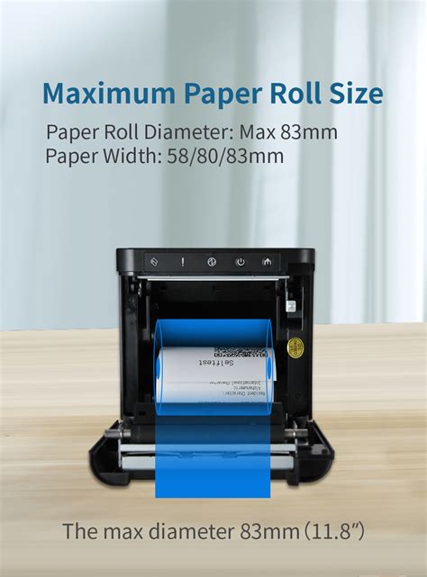 High End Mm Thermal Receipt Printer For Commercial Cash Register