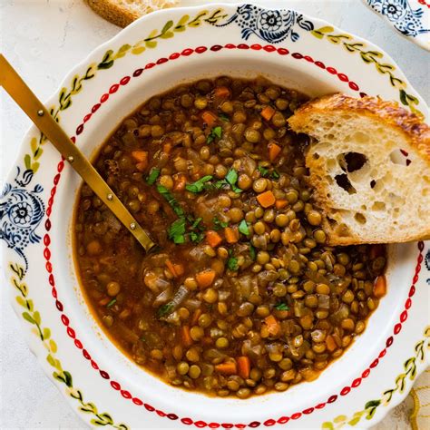 Classic Italian Style Lentils New Year Tradition Cucinabyelena