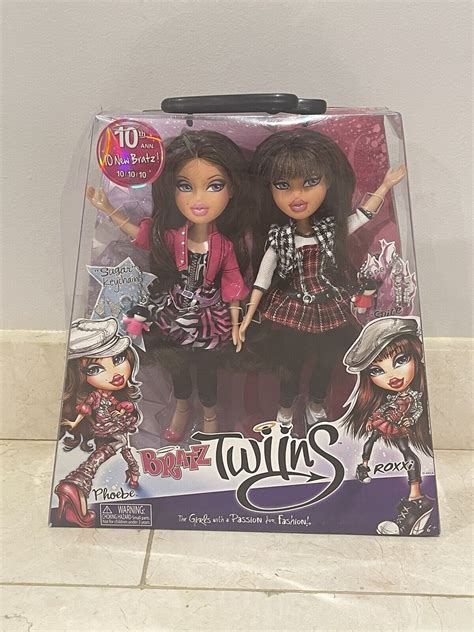 Bratz Twins Phoebe And Roxxi 10th Anniversary New In Box Ebay