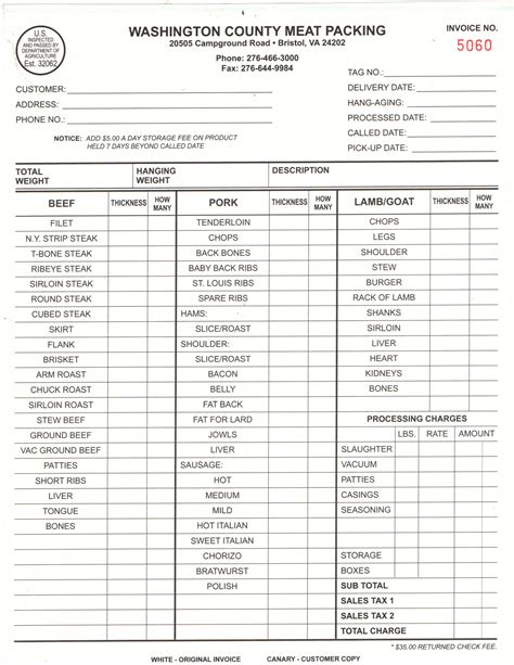 Price Sheet & Cut Sheet | A&M Farms Grass Fed Beef