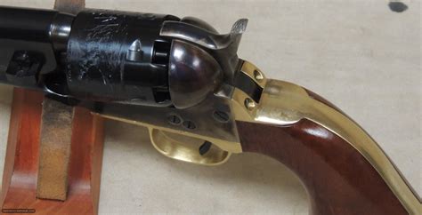 Cased Uberti Navy Caliber Percussion Revolver New S N A