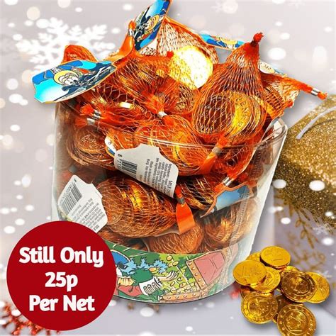 Milk Choc Gold Coins Nets X60