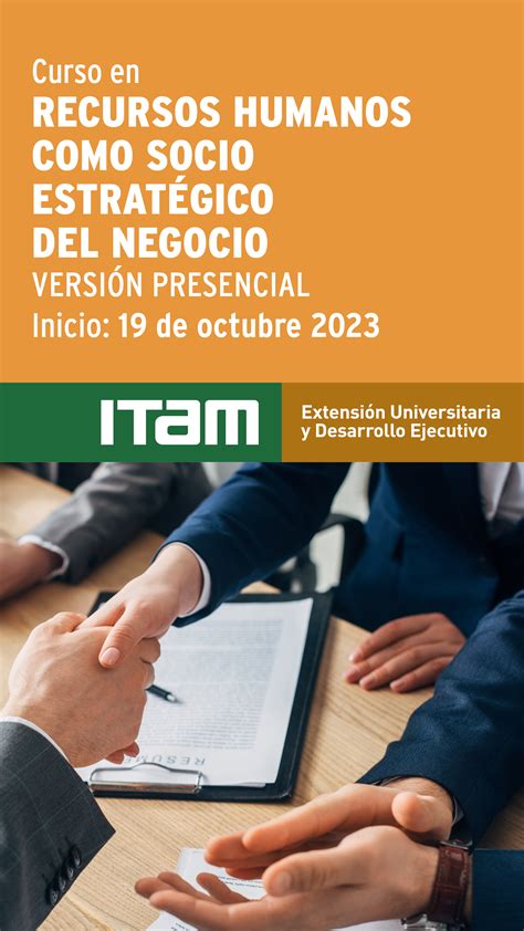 Curso En Recursos Humanos Como Socio Estrat Gico Del Negocio Eventos