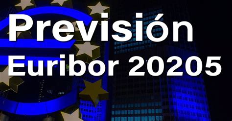 Previsión Euribor 2025 camino al 2