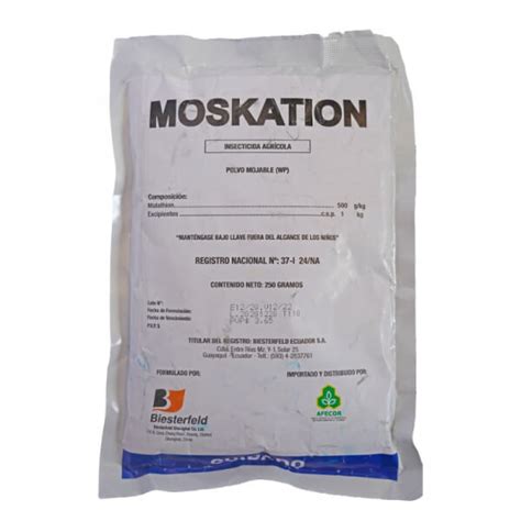 Agrofortaleza Moskation Insecticida Presentacion 250gr