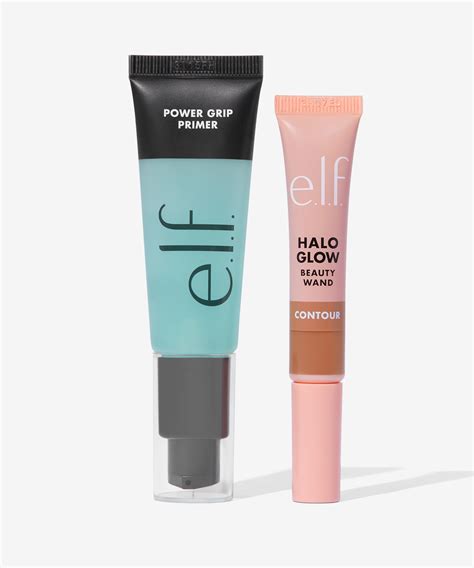 E L F Cosmetics Power Grip Primer And Halo Glow Contour Beauty Wand