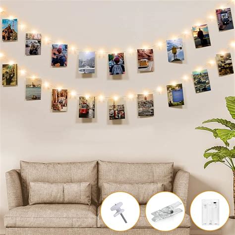 Kolpop M Led Clip Cadena De Luces Led Pinzas Fotoclips