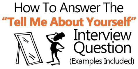 Tell Me About Yourself Answers Examples Included