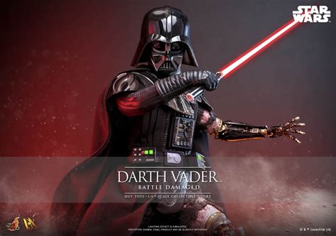 Darth Vader Battle Damaged Star Wars Hot Toys DX44 1 6 Scale Figure