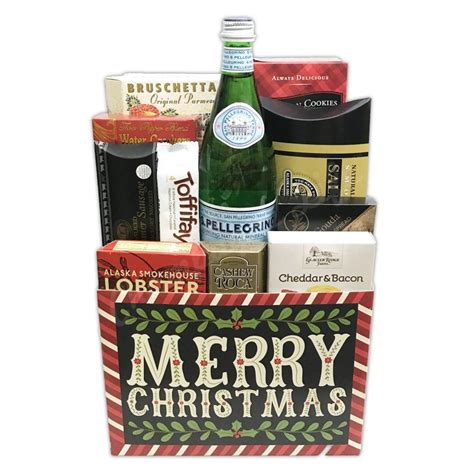 Christmas Meat And Cheese T Basket Champagne Life Ts