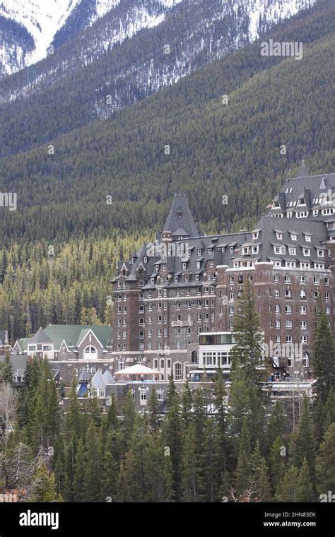 fairmont Banff springs Stock Photo - Alamy