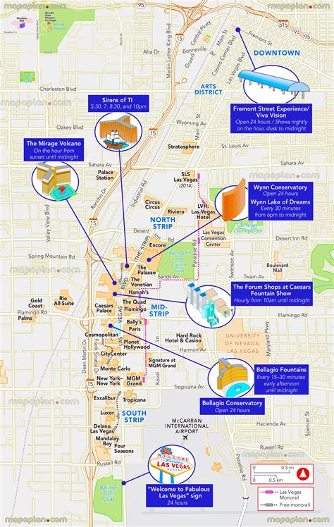 las vegas hotels map - Maragret Nieto