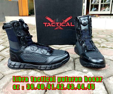 Sepatu Pdl Tactical Libra Original Tali Putar Lazada Indonesia