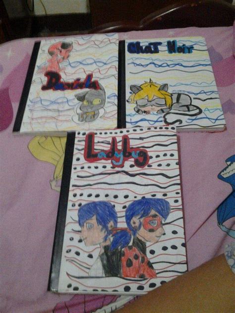 Como decorar un cuaderno de miraculous Miraculous Ladybug Español Amino