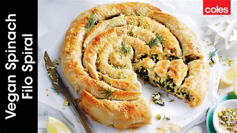 Vegan Spinach Filo Spiral Youtube