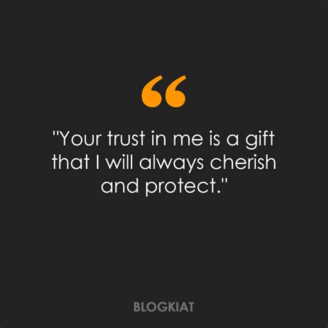 30 Best Thank You For Trusting Me Quotes Blogkiat