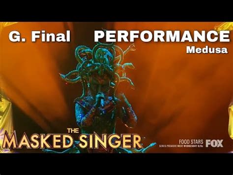 G Final Medusa Sings Elastic Heart The Masked Singer Season