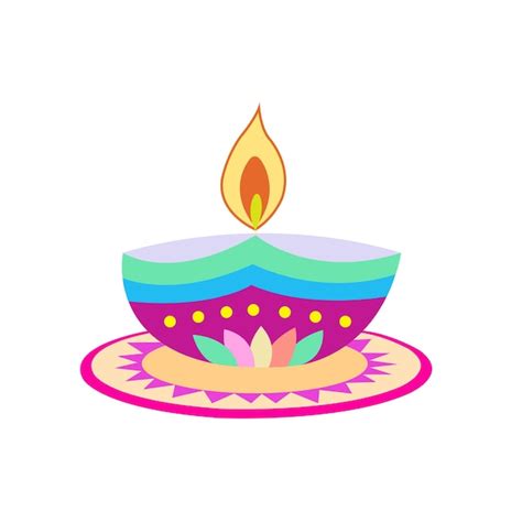 Premium Vector Vector Illustration Of Diwali Celebration With