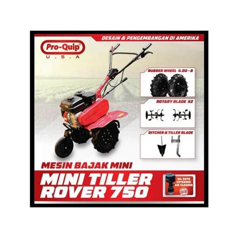 Jual Mesin Bajak Mini PROQUIP Rover APEX750 Mini Tiller Cultivator