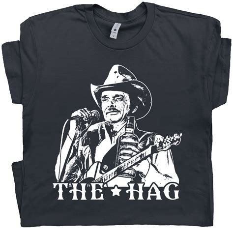 Merle Haggard T Shirt Outlaw Country Music Shirts