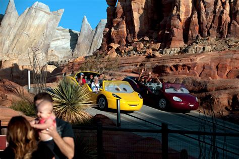 Test Driving Disneys New Cars Land The New York Times