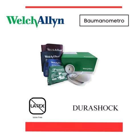 Baumanometro Aneroide Durashock 4 Brazaletes Welch Allyn Meses Sin