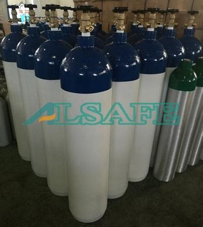 2200psi Aluminum Compressed Medical Oxygen Tank China Compressed