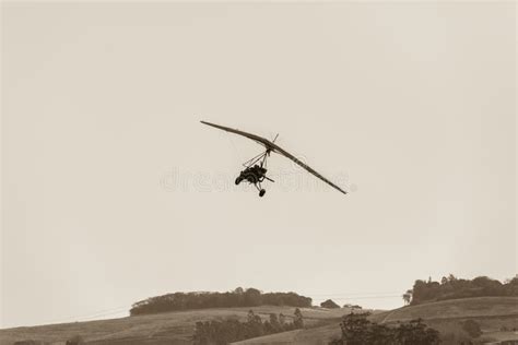 Microlight Aircraft Ascending Stock Photo - Image of adrenaline, clouds: 1490530