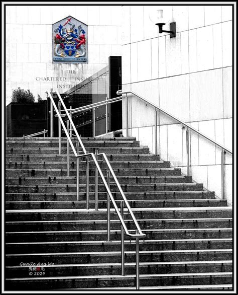 Stairway To Mono With Splash Of Colour By Gwailoangmo Ephotozine